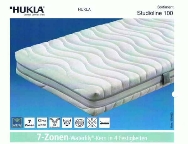 Hukla Matratze Studioline 100 H2 / H3 140x200 cm*