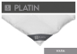 Preview: Spessarttraum Daunendecke Platin warm