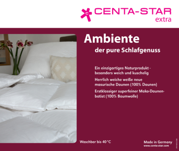 Centa Star Ambiente Daunenziehdecke leicht  Logo