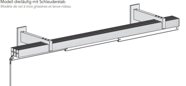 MHZ Hachtel Flächenvorhangschiene FV 36