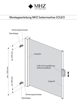 MHZ Hachtel Soleo Seitenmarkise