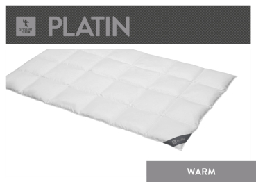 Spessarttraum Daunendecke Platin warm