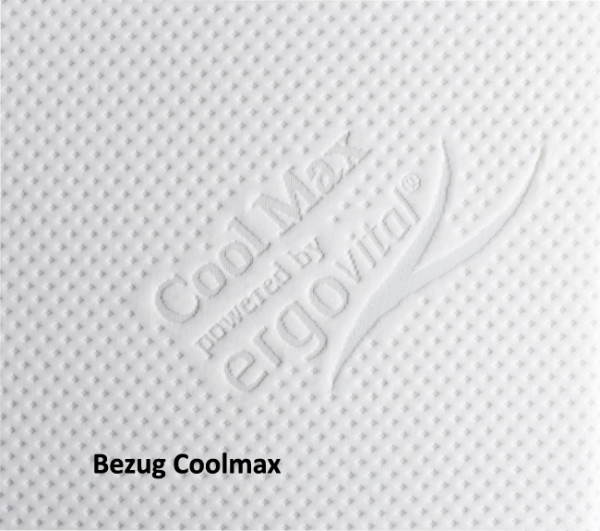 ergovital Matratze orbit Bezug ccoolmax