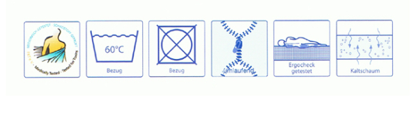 ergovital Matratze orbit pur Pflegeanleitung
