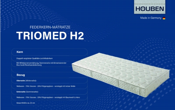 Houben Matratze Triomed H2